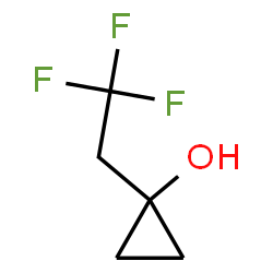 ChemSpider 2D Image | 1-(2,2,2-Trifluoroethyl)cyclopropanol | C5H7F3O