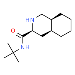 ChemSpider 2D Image | (S)-tert-Butyl decahydro-3-isoquinolinecarboxamide | C14H26N2O