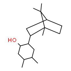 ChemSpider 2D Image | 4,5-Dimethyl-2-(1,7,7-trimethylbicyclo[2.2.1]hept-2-yl)cyclohexanol | C18H32O