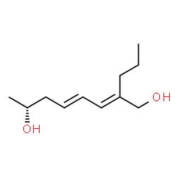 ChemSpider 2D Image | (2E,4E,7R)-2-Propyl-2,4-octadiene-1,7-diol | C11H20O2