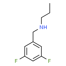 ChemSpider 2D Image | N-(3,5-Difluorobenzyl)-1-propanamine | C10H13F2N