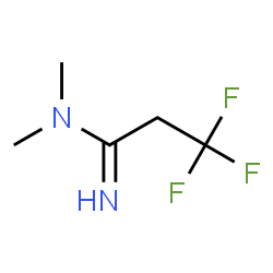 ChemSpider 2D Image | 3,3,3-Trifluoro-N,N-dimethylpropanimidamide | C5H9F3N2