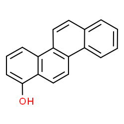 ChemSpider 2D Image | 1-Chrysenol | C18H12O