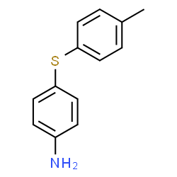 ChemSpider 2D Image | 4-[(4-Methylphenyl)sulfanyl]aniline | C13H13NS
