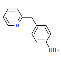 ChemSpider 2D Image | 2-(p-Aminobenzyl)pyridine | C12H12N2