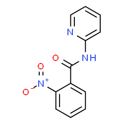 ChemSpider 2D Image | 2-(o-Nitrobenzamido)pyridine | C12H9N3O3