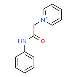 ChemSpider 2D Image | 1-(2-Anilino-2-oxoethyl)pyridinium | C13H13N2O