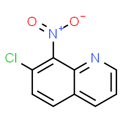 ChemSpider 2D Image | 7-Chloro-8-nitroquinoline | C9H5ClN2O2