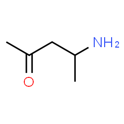 ChemSpider 2D Image | 4-Amino-2-pentanone | C5H11NO