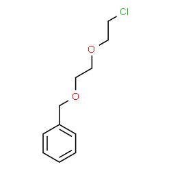 ChemSpider 2D Image | ((2-(2-chloroethoxy)ethoxy)methyl)benzene | C11H15ClO2
