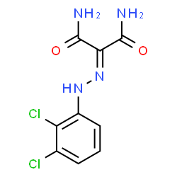 ChemSpider 2D Image | 2-[(2,3-Dichlorophenyl)hydrazono]malonamide | C9H8Cl2N4O2