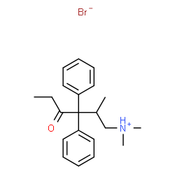ChemSpider 2D Image | ISOMETHADONE HYDROBROMIDE | C21H28BrNO