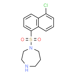 ChemSpider 2D Image | ML-9 FREE BASE | C15H17ClN2O2S