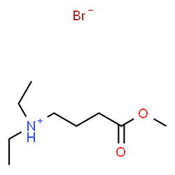 ChemSpider 2D Image | N,N-Diethyl-4-methoxy-4-oxo-1-butanaminium bromide | C9H20BrNO2