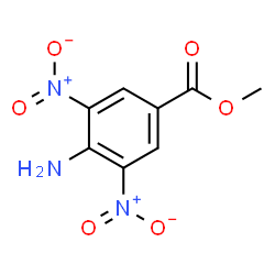 ChemSpider 2D Image | Methyl 4-amino-3,5-dinitrobenzoate | C8H7N3O6