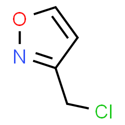 ChemSpider 2D Image | 3-(chloromethyl)isoxazole | C4H4ClNO