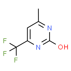 ChemSpider 2D Image | 4-Methyl-6-(trifluoromethyl)pyrimidin-2-ol | C6H5F3N2O