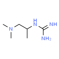 ChemSpider 2D Image | 1-[1-(Dimethylamino)-2-propanyl]guanidine | C6H16N4