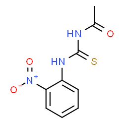 ChemSpider 2D Image | N-[(2-Nitrophenyl)carbamothioyl]acetamide | C9H9N3O3S