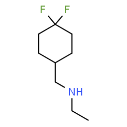 ChemSpider 2D Image | N-[(4,4-Difluorocyclohexyl)methyl]ethanamine | C9H17F2N