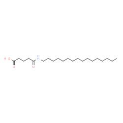 ChemSpider 2D Image | 5-(Hexadecylamino)-5-oxopentanoic acid | C21H41NO3