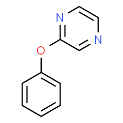 ChemSpider 2D Image | 2-Phenoxypyrazine | C10H8N2O