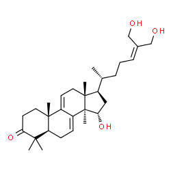 ChemSpider 2D Image | Ganoderiol B | C30H46O4