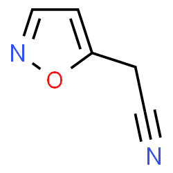 ChemSpider 2D Image | isoxazol-5-ylacetonitrile | C5H4N2O