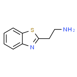 ChemSpider 2D Image | 2-(Benzo[d]thiazol-2-yl)ethanamine | C9H10N2S