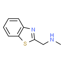 ChemSpider 2D Image | Benzothiazol-2-ylmethyl-methyl-amine | C9H10N2S