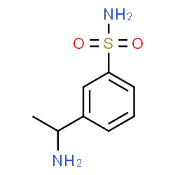 ChemSpider 2D Image | 3-(1-Aminoethyl)benzenesulfonamide | C8H12N2O2S