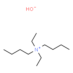 ChemSpider 2D Image | N-Butyl-N,N-diethyl-1-butanaminium hydroxide | C12H29NO