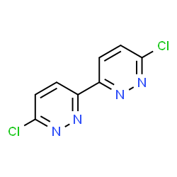 ChemSpider 2D Image | 6,6'-Dichloro-3,3'-bipyridazine | C8H4Cl2N4