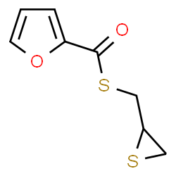 ChemSpider 2D Image | S-(2-Thiiranylmethyl) 2-furancarbothioate | C8H8O2S2