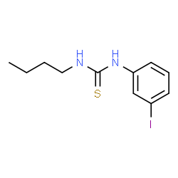 ChemSpider 2D Image | 1-Butyl-3-(3-iodophenyl)thiourea | C11H15IN2S
