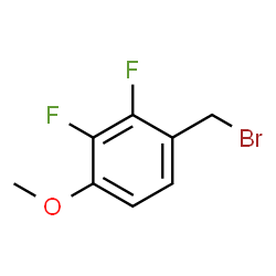 ChemSpider 2D Image | 2,3-Difluoro-4-methoxybenzyl bromide | C8H7BrF2O