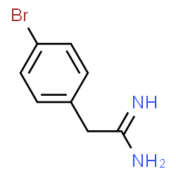 ChemSpider 2D Image | 4-Bromobenzeneethanimidamide | C8H9BrN2