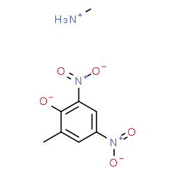 ChemSpider 2D Image | Methanaminium 2-methyl-4,6-dinitrophenolate | C8H11N3O5