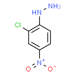 ChemSpider 2D Image | (2-Chloro-4-nitrophenyl)hydrazine | C6H6ClN3O2