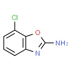 ChemSpider 2D Image | 7-chloro-2-benzoxazolamine | C7H5ClN2O