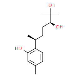 ChemSpider 2D Image | (+)-10-.alpha.-Hydroxycurcudiol | C15H24O3