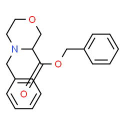 ChemSpider 2D Image | Benzyl 4-benzyl-3-morpholinecarboxylate | C19H21NO3