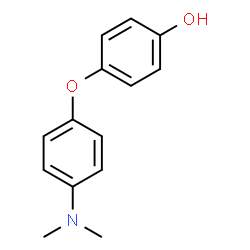 ChemSpider 2D Image | 4-[4-(Dimethylamino)phenoxy]phenol | C14H15NO2