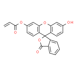 ChemSpider 2D Image | Fluorescein o-acrylate | C23H14O6
