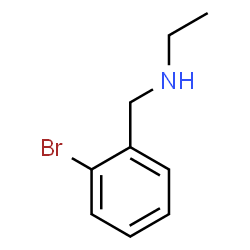 ChemSpider 2D Image | N-(2-Bromobenzyl)ethanamine | C9H12BrN