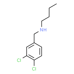 ChemSpider 2D Image | N-(3,4-Dichlorobenzyl)-1-butanamine | C11H15Cl2N