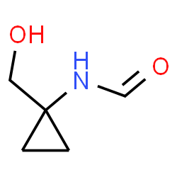 ChemSpider 2D Image | N-[1-(Hydroxymethyl)cyclopropyl]formamide | C5H9NO2