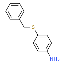ChemSpider 2D Image | 4-(Benzylsulfanyl)aniline | C13H13NS