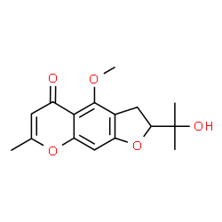 ChemSpider 2D Image | 5-O-Methylvisaminnol | C16H18O5