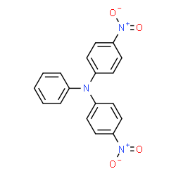 ChemSpider 2D Image | Bis-(4-nitrophenyl)phenylamine | C18H13N3O4